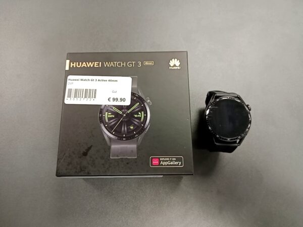 Huawei Watch Gt 3 Active 46mm | mit Originalverpackung | Zustand: Gut – Bild 3