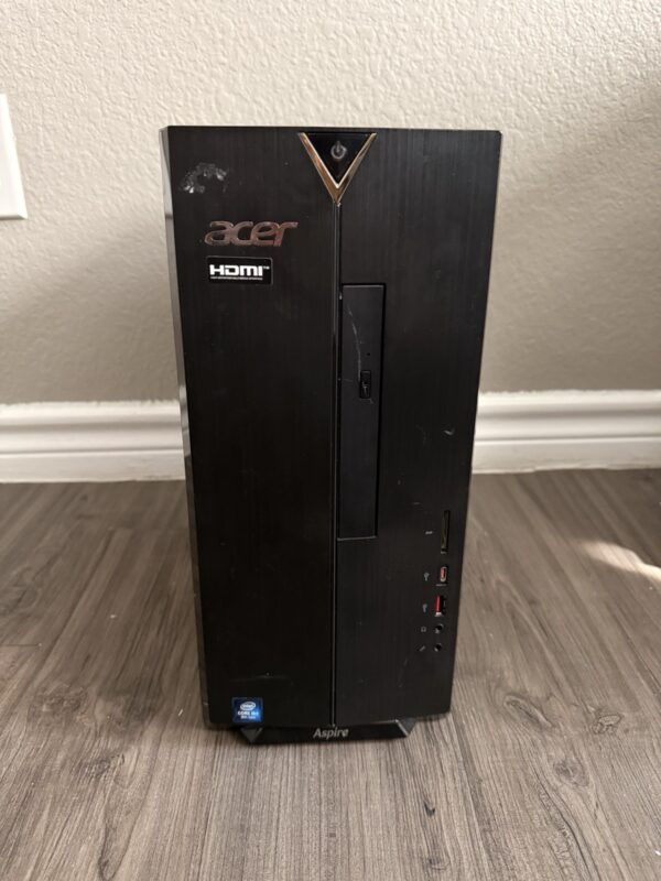 Gaming Pc Acer Aspiret  Tc-885   | Core i5-9400F |  8GB RAM |  256 GB SSD |  GTX 1650 4GB |  Windows 11 Home 64-Bit | Zustand: Sehr Gut
