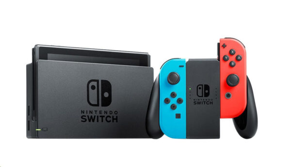 Nintendo Switch Neon Rot Blau  | Mit Verpackung  |  Ladegerät  |  HDMI Kabel  |  Dockingstation  | Zustand: Sehr Gut | Farbe: schwarz
