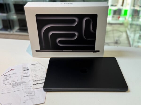 Apple Macbook Pro 16.2 2024 Space Black  | M4 Max - 14 Core CPU  |  32 Core GPU | 36GB RAM | 1TB SSD | 2 Ladezyken mit Rechnung von Mediamarkt   | Zustand: Wie Neu – Bild 5