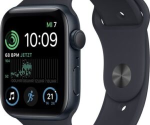 Apple Watch SE (GPS) (Aluminium) 44 mm 2. Generation | Mit Ladekabel  |  Batteriezustand 100%  | Zustand: Sehr Gut