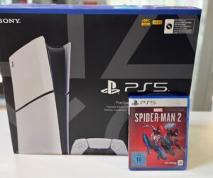 Sony PS5 Slim 1TB Digital Edition mit Spiderman 2  | Neu  |  Versiegelt  | Zustand: Neu | Farbe: weiss