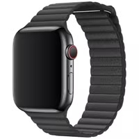 Apple Watch Series 7 45mm Cellular mit Leder Armband | Mit Verpackung  |  Ladekabel  |  Batteriezustand 92%  | Zustand: Sehr Gut