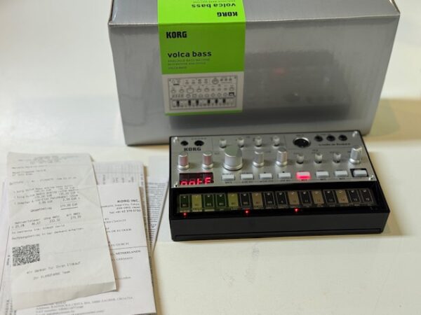 Korg Volca Bass Keyboard Synthesizer | Mit Verpackung  |  Originale Rechnung von 02.07.25 | Zustand: Wie Neu – Bild 3