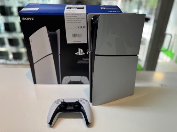 Sony PS5 Slim 1TB Digital Edition | Mit Verpackung  |  1 Controller  |  Strom Kabel  |  HDMI  | Zustand: Wie Neu | Farbe: weiss