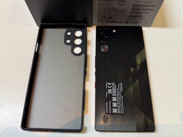 Nubia Redmagic 10 Pro 256GB | Mit Verpackung  |  Ladegerät  |  Hülle   | SimLock: Frei | Zustand: Sehr Gut | Farbe: schwarz – Bild 4