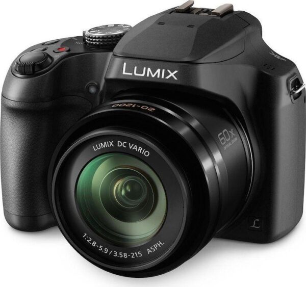 Panasonic Lumix DC-FZ82 schwarz | mit 2 Akkus+Ladegerät | Systemfehler(Zoom) | Zustand: In Ordnung