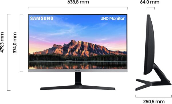 Samsung LU28R552UQ UHD 4K Monitor 28 Zoll | mit Ladegerät | Zustand: Sehr Gut