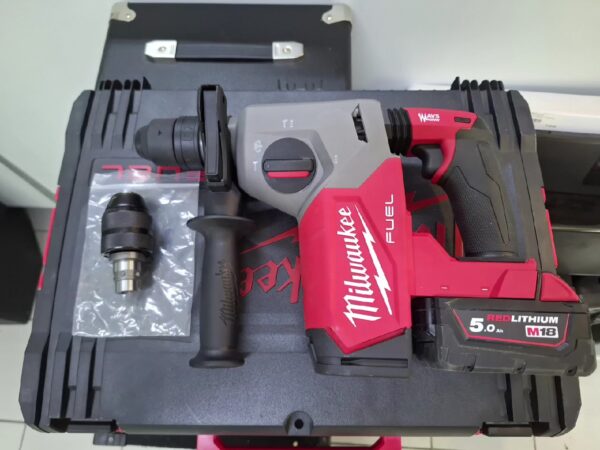 Milwaukee Fuel M18 Fhx inkl. Koffer | mit 1 Akku 5.5Ah+Schnellspannbohrfutter 1 |5-13mm | ohne Ladegerät | Zustand: Sehr Gut