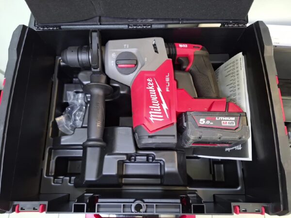 Milwaukee Fuel M18 Fhx inkl. Koffer | mit 1 Akku 5.5Ah+Schnellspannbohrfutter 1 |5-13mm | ohne Ladegerät | Zustand: Sehr Gut – Bild 2