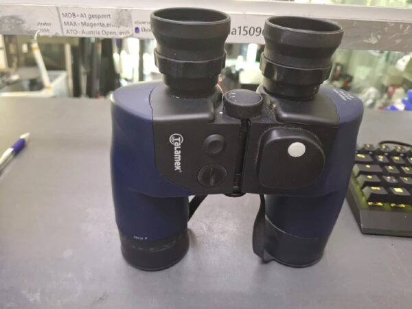 Talamex 7x50 Fernglas mit Kompaß | Zustand: Gut – Bild 2