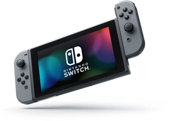 Nintendo Switch | mit Dockstation+Ladegerät | Zustand: Sehr Gut | Farbe: schwarz – Bild 2