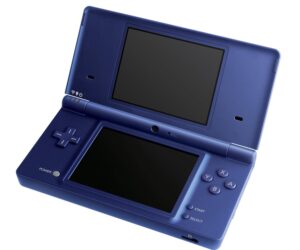 Nintendo DSi  metallic blau | ohne Ld | ohne Stift | Zustand: Gut | Farbe: blau