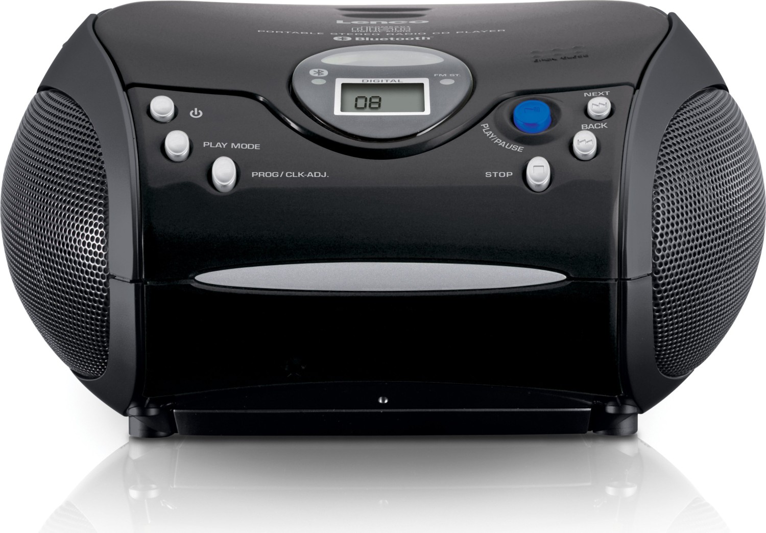 Lenco Scd-32bt | Tragbarer CD-Player mit UKW-Radio und Bluetooth | Zustand: Wie Neu