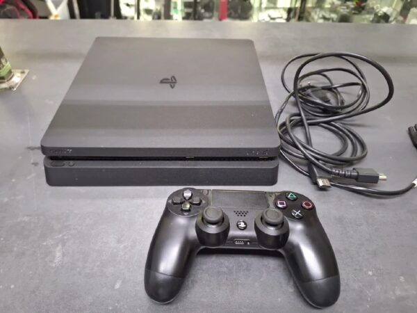 Sony PS4 Slim 1TB | Zustand: Sehr Gut | Farbe: schwarz – Bild 2