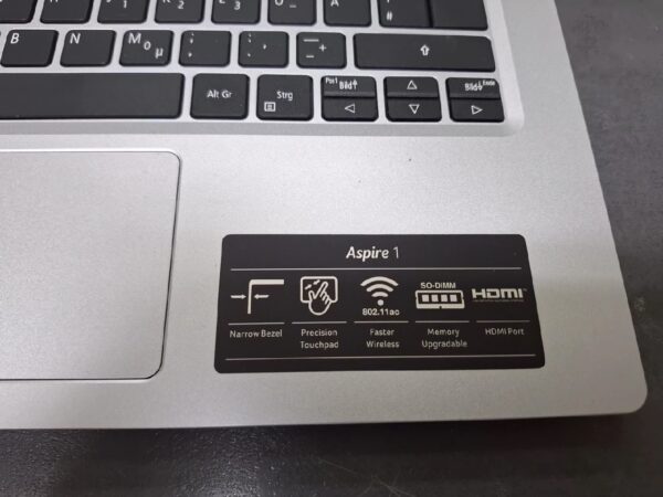 Acer Aspire 1 Amd 3020e, DE | 4gb | 64Gb | mit Ladegerät | Zustand: Sehr Gut – Bild 5