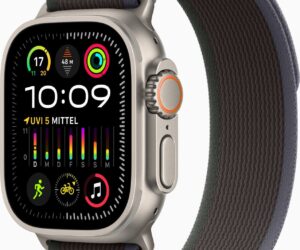 Apple Watch Ultra 2 49mm mit Trail Loop S/M blau/schwarz | mit Originalverpackung | Akku 100% | Extra Armband und Displayschutz als Geschenk | Zustand: Sehr Gut