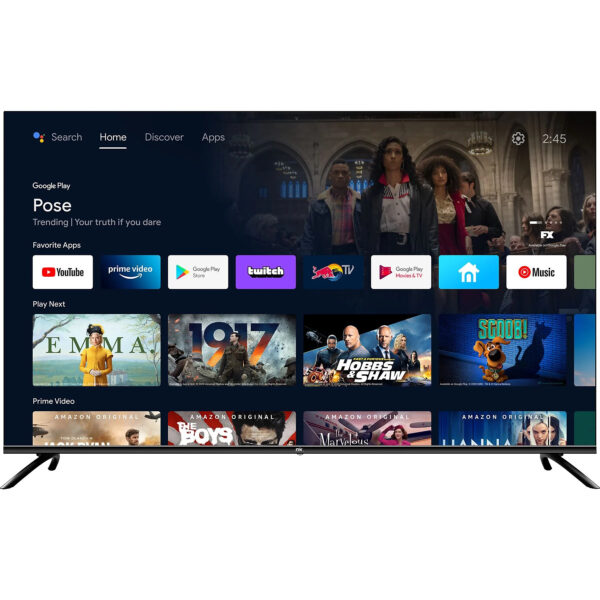Ok 55 Zoll Uhd Led Smart Tv | mit Fernbedienung | Zustand: Gut