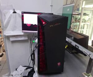MSI Infinite Gaming Pc I5-8400 | 8Gb Ram | 1 Tb SSD | 128 Gb SSd | NVidia GeForce GTX 1060 6Gb | 2 USB Porte gebrochen | Zustand: Gut