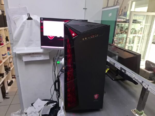 MSI Infinite Gaming Pc I5-8400 | 8Gb Ram | 1 Tb SSD | 128 Gb SSd | NVidia GeForce GTX 1060 6Gb | 2 USB Porte gebrochen | Zustand: Gut