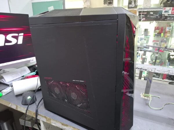 MSI Infinite Gaming Pc I5-8400 | 8Gb Ram | 1 Tb SSD | 128 Gb SSd | NVidia GeForce GTX 1060 6Gb | 2 USB Porte gebrochen | Zustand: Gut – Bild 2