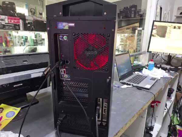 MSI Infinite Gaming Pc I5-8400 | 8Gb Ram | 1 Tb SSD | 128 Gb SSd | NVidia GeForce GTX 1060 6Gb | 2 USB Porte gebrochen | Zustand: Gut – Bild 3