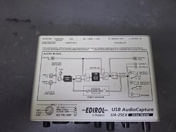 Edirol By Roland  Ua-25ex | USB Audio Capture Interface | Zustand: Sehr Gut – Bild 3