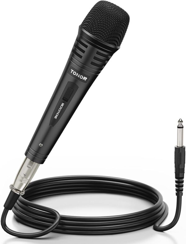 Tonor Dynamischer Mikrofon | mit Originalverpackung |  Mit 16ft | 5m Xlr Kabel | Zustand: Neu