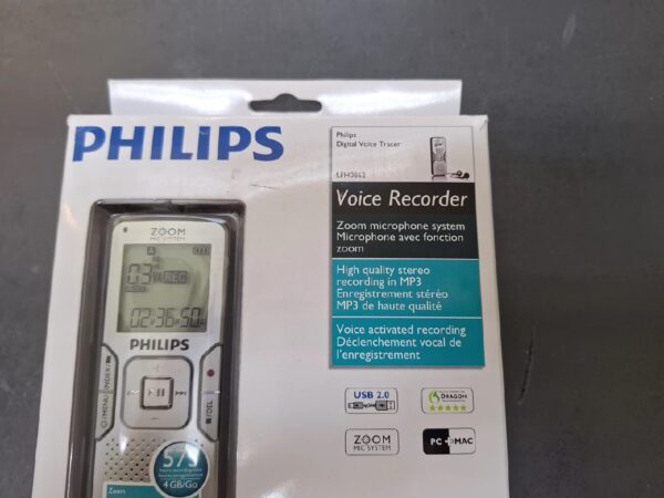 Philips Digital Voice Tracer Lfh0862 | mit Originalverpackung | Zustand: Neu – Bild 2