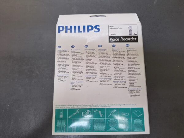 Philips Digital Voice Tracer Lfh0862 | mit Originalverpackung | Zustand: Neu – Bild 3