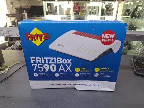 Avm Fritz!box 7590 Ax A1 edition | mit Originalverpackung | Zustand: Sehr Gut – Bild 3
