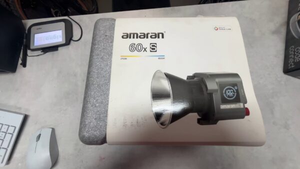 Amaran 60x S 2700k -6500k | Koffer  | Wie NEU  | Zustand: Wie Neu