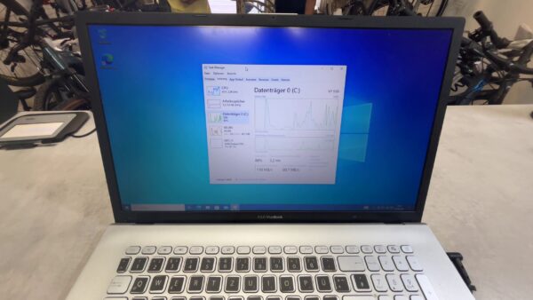 Asus Vivobpook 17,3-Zoll  D712D  | mit Ladegerät Ryzen 5 3500u 8gb Ram 512gb Ssd | Zustand: Gut – Bild 3