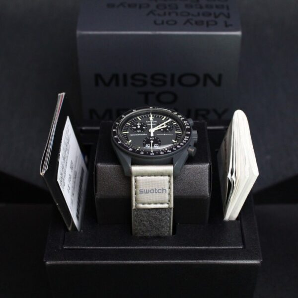 Omega Swatch Mission To Saturn | mit Originalverpackung | Rechnung hat  leichte kratzer | Zustand: Gut