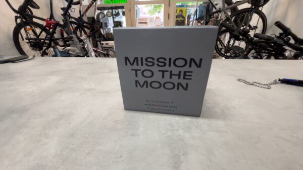 Swatch Omega Mission To The Moon  | mit Originalverpackung | Rechnung  | Zustand: Sehr Gut – Bild 4
