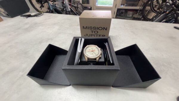 Swatch x Omega Mission to Jupiter | Bioceramic Moon Swatch  mit Originalverpackung mit org. Rechnung 17.11.2022 | Zustand: Wie Neu – Bild 2