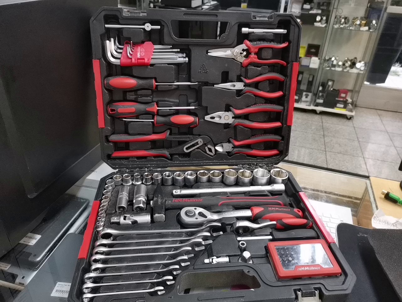 HM Müllner Universal-Werkzeugkoffer, 96 tlg | Koffer | Zustand: Wie Neu – Bild 3