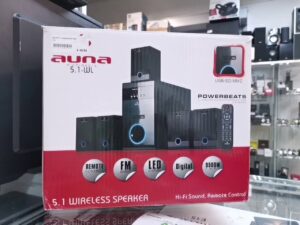 Auna 5.1 Lautsprecher-set | mit Originalverpackung | Zustand: Gut
