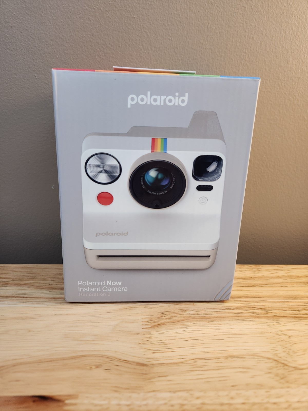 Polaroid Now Generation 3 Pebble White | mit Originalverpackung | Zustand: Neu