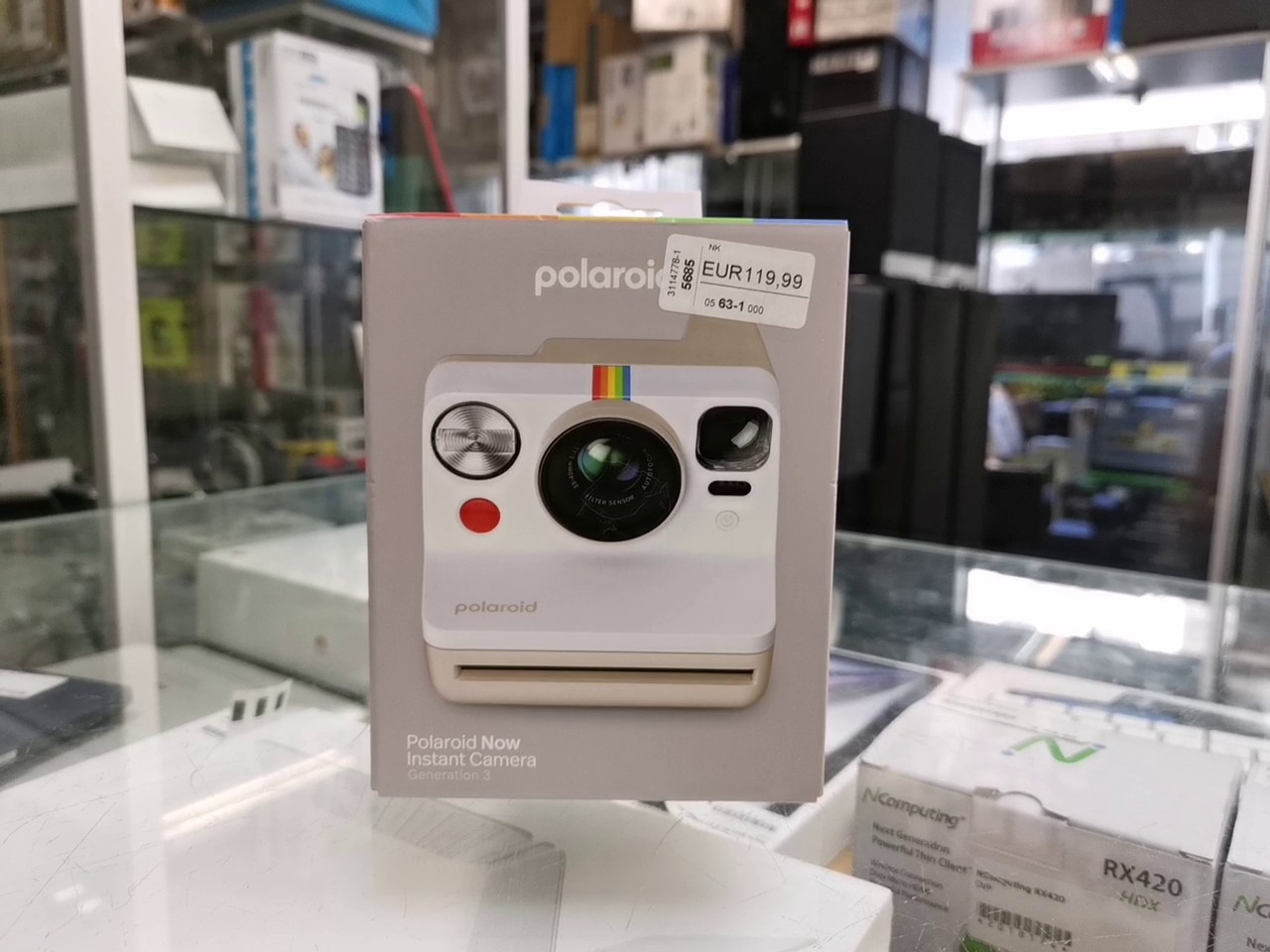 Polaroid Now Generation 3 Pebble White | mit Originalverpackung | Zustand: Neu – Bild 2