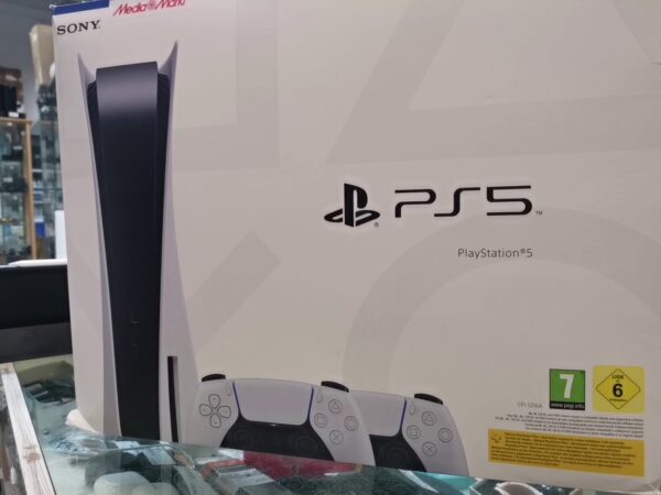 Sony PS5 825GB Disc Edition |  | mit org. Rechnung | Zustand: Sehr Gut | Farbe: schwarz – Bild 2