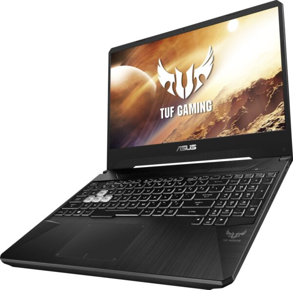 ASUS TUF Gaming FX505DT-BQ051 Stealth Black | (Taste "2" ist bisschen beschädigt)  |  Ryzen 5 3550H | 8GB RAM | 512GB SSD | GeForce GTX 1650 | Tastatur Eng | Zustand: Gut – Bild 3