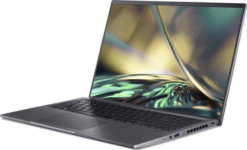 Acer Swift X Sfx16-52g-77ky  | Core i7-1260P | 16GB RAM | 1TB SSD | Arc A370M Graphics | DE | Zustand: Sehr Gut – Bild 2