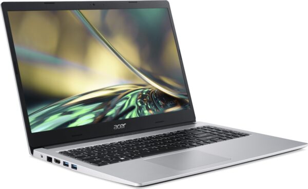 Acer Aspire 3 A315-43-r721 Notebook Pure Silver | mit Originalverpackung |  Ryzen 5 5500U | 16GB RAM | 512GB | DE | Zustand: Wie Neu – Bild 2