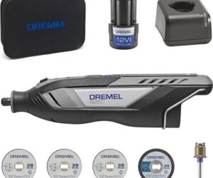 Dremel 8250 Series Akku-geradschleifer | mit Originalverpackung |  inkl. Tasche + Akku 2.0Ah + Zubehör  | Zustand: Neu