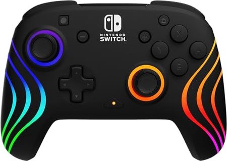 Pdp Afterglow Wave Motion Wireless Controller Schwarz (switch) | mit Originalverpackung | Zustand: Sehr Gut