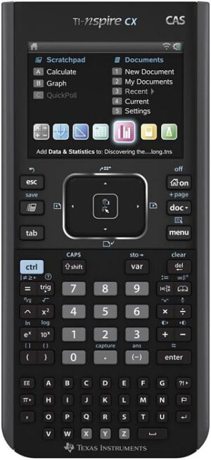 Texas Instruments Ti Nspire Cx Cas Grafikrechner  | Mit Ladekabel  | Zustand: Gut