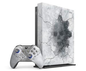 Xbox One X Gears 5 Limited Edition 1TB  | Mit 1 Controller  |  Strom Kabel  |  HDMI  | Zustand: Sehr Gut | Farbe: blau