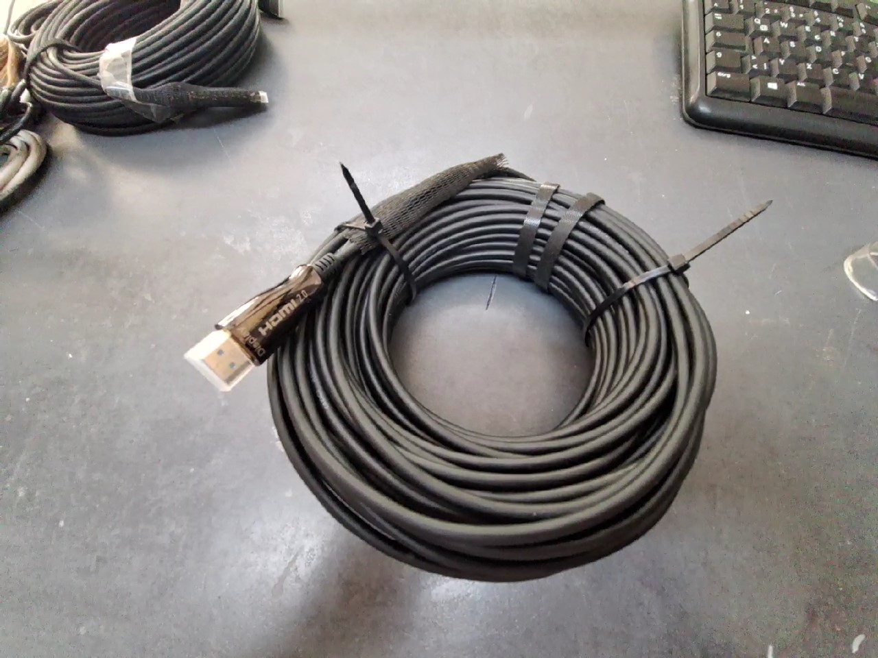 AOC Active Optical HDMI Kabel Ca. 30m | Zustand: Sehr Gut