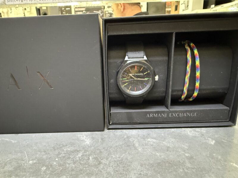 Armani Exchange AX7158 SET | Uhr und Armband Set Andrea Gift Set mit Originalverpackung | Zustand: Wie Neu – Bild 4